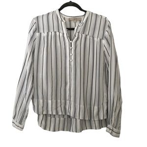 LOFT striped blouse